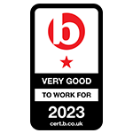 Logo - Best Companies 1 Star - Very Good - To work for 2023