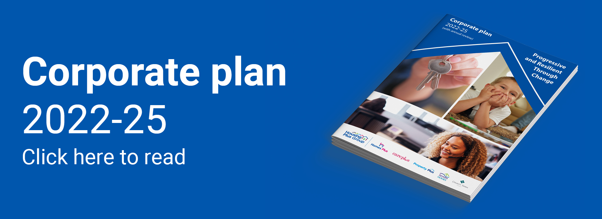 Corporate plan 2022-25 - click here to read