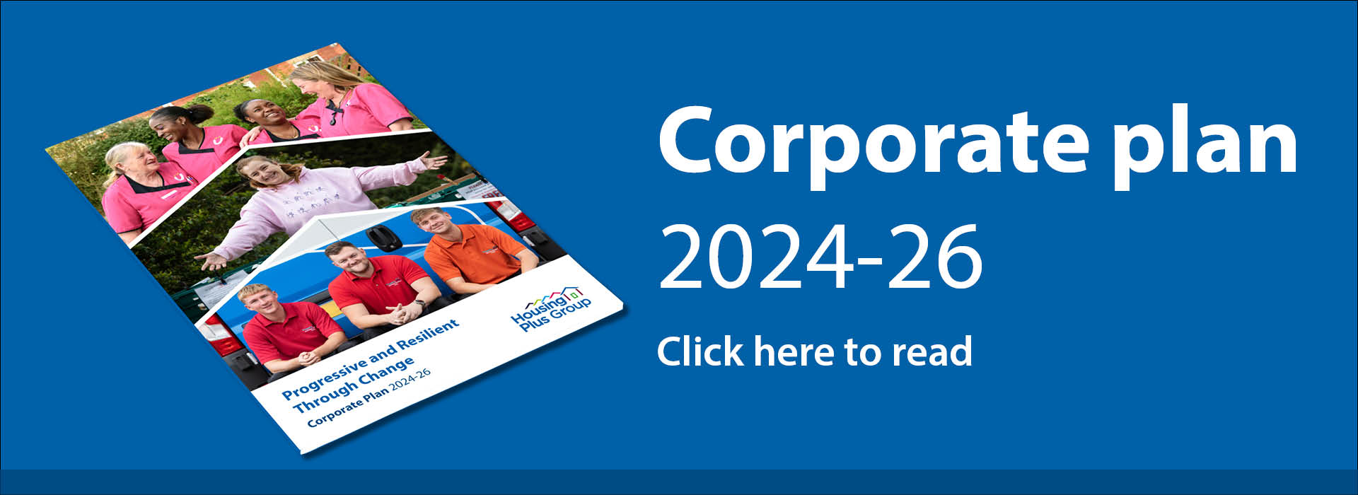 Corporate plan 2024-26 - click here to read