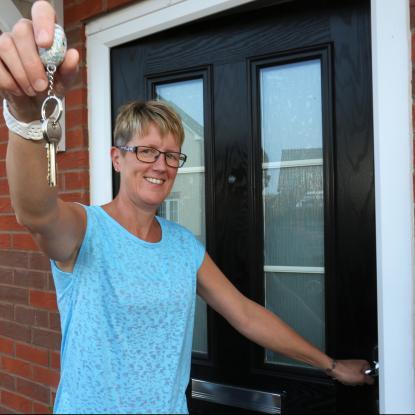 Dream home for Melanie, thanks to shared ownership
