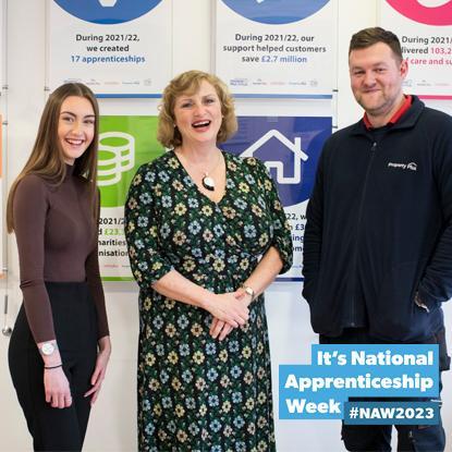 Housing Plus Group celebrates National Apprenticeship Week